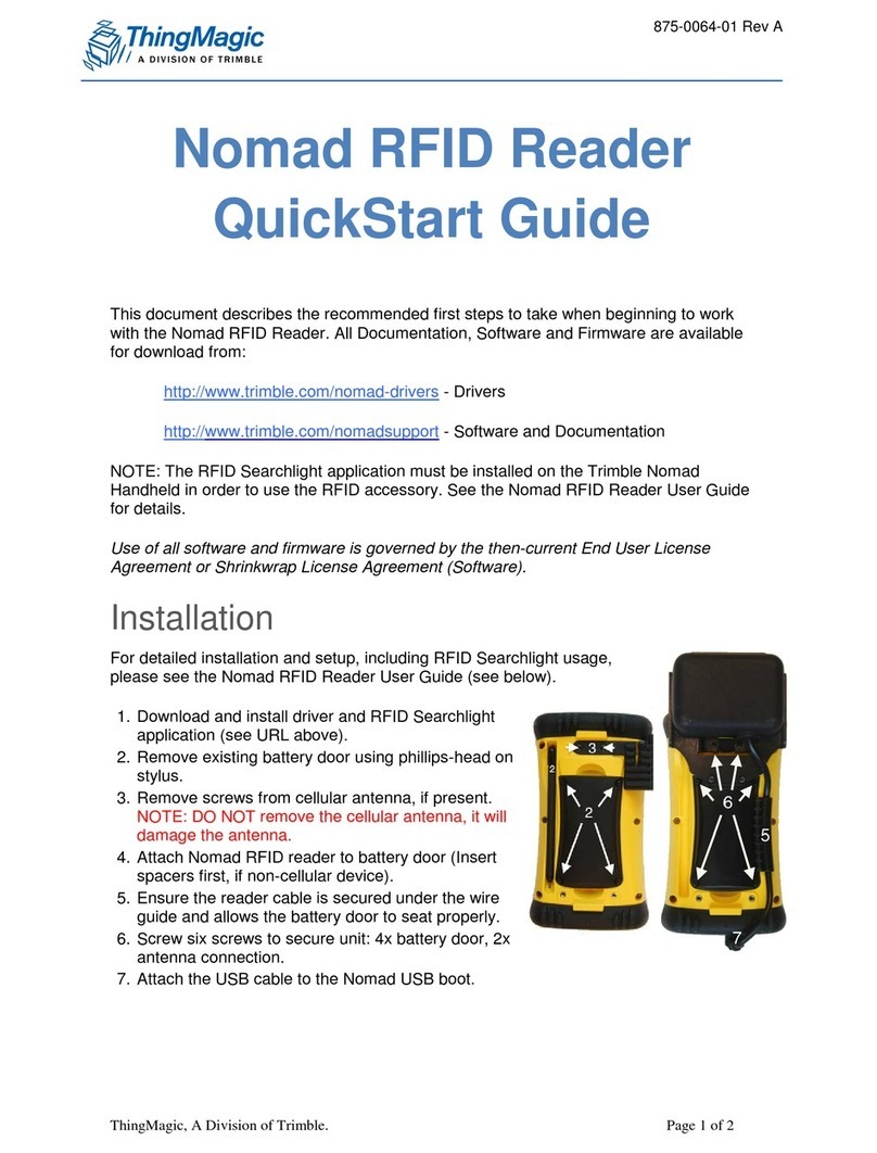 ThingMagic Nomad quick start guide