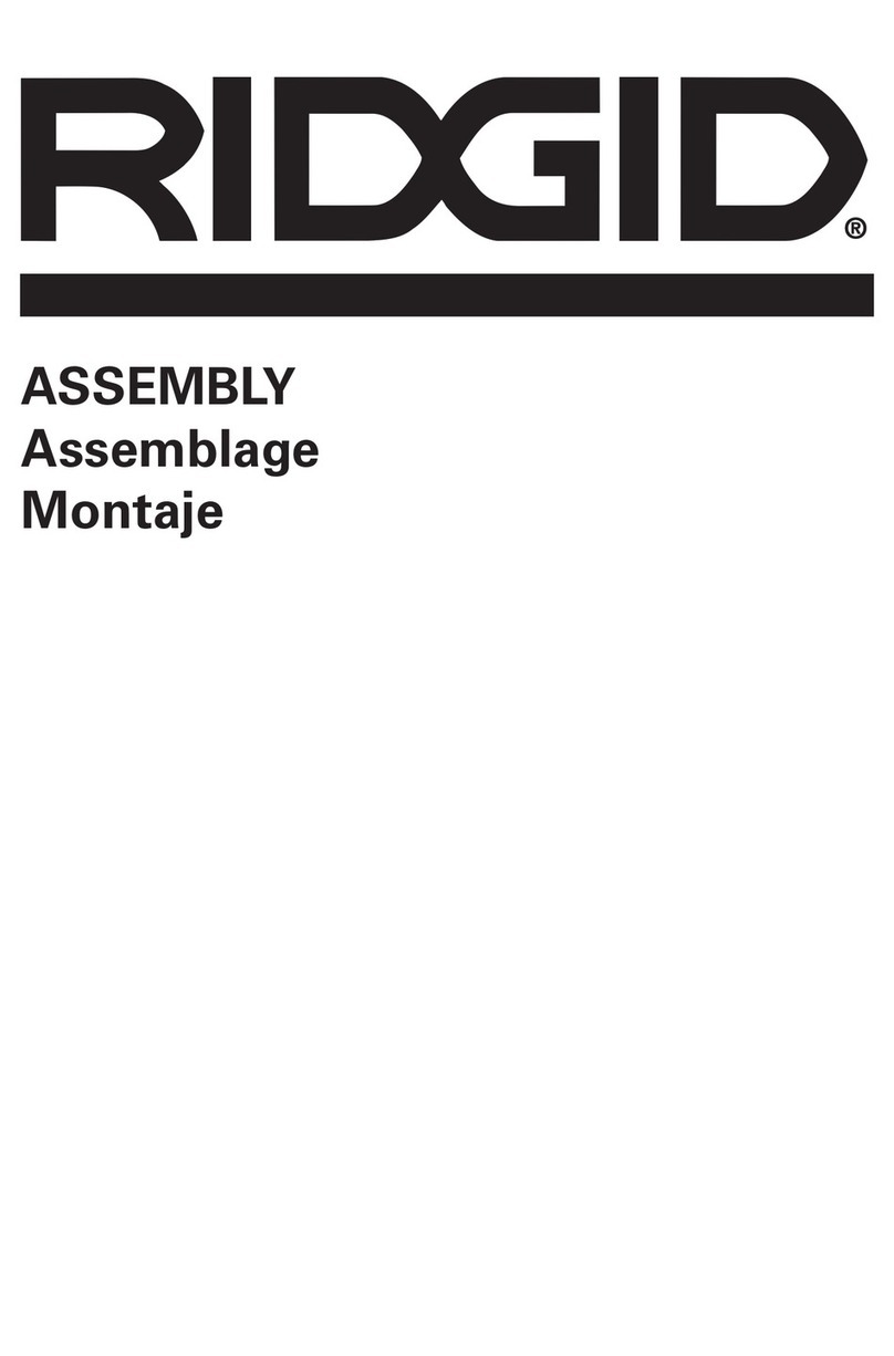 RIDGID RV2400HF User manual