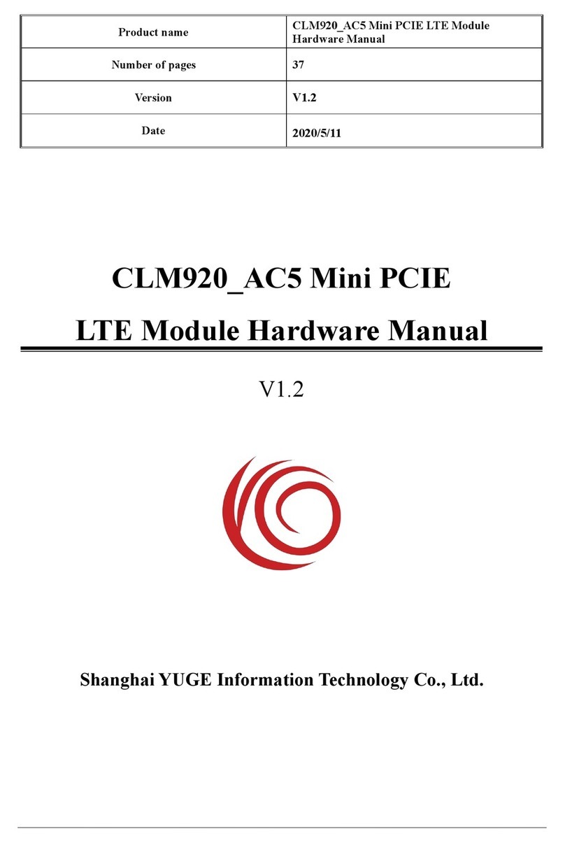 YUGE CLM920 AC5 Hardware manual