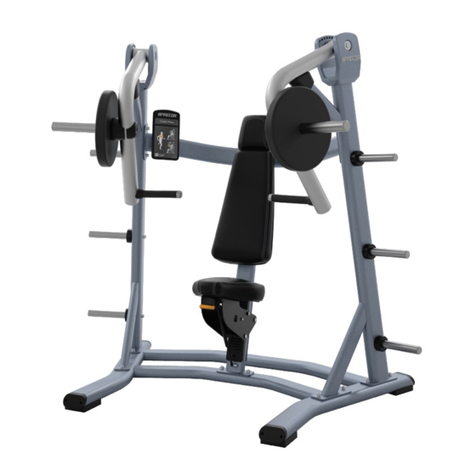 Precor Discovery Plate Loaded Pulldown User manual