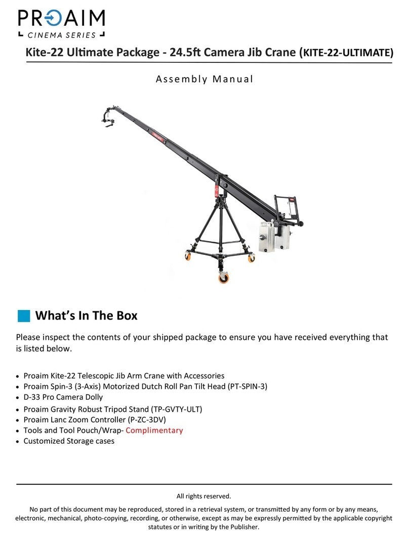 PROAIM Kite-22 Ultimate Package User manual