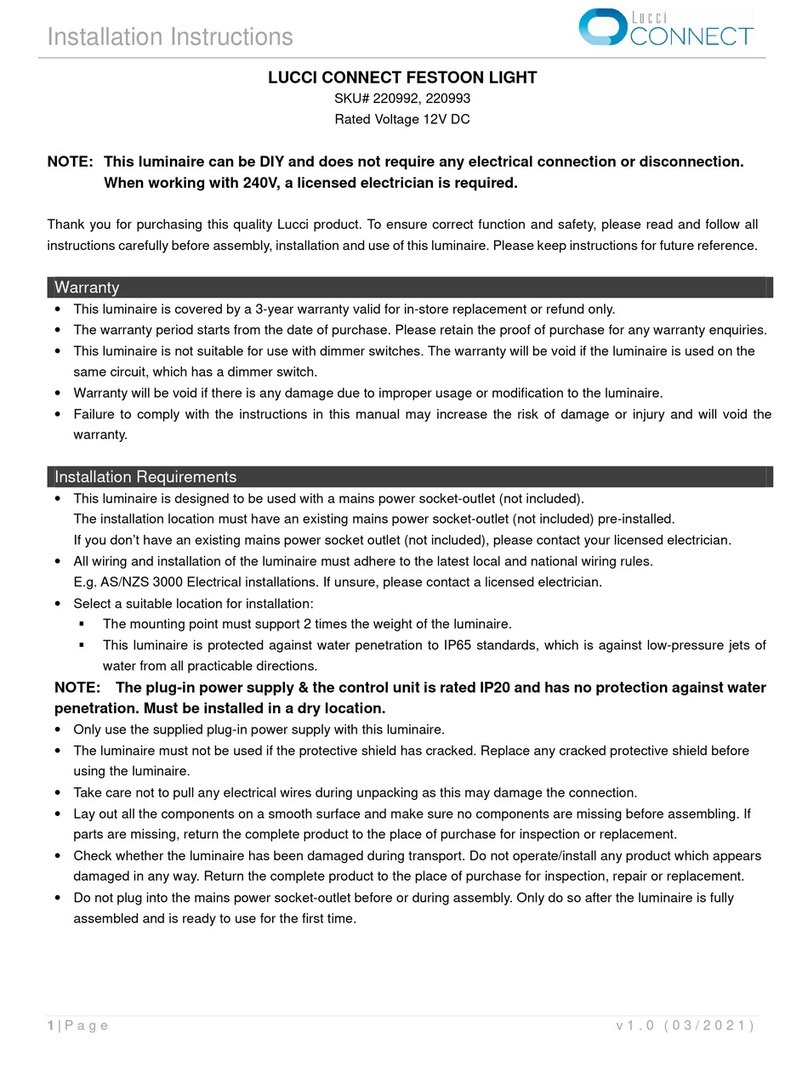 Lucci CONNECT 220992 installation instructions