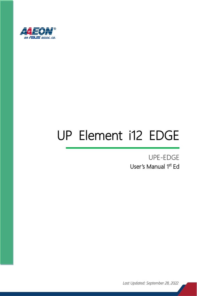 Asus AAEON UP Element i12 EDGE user manual