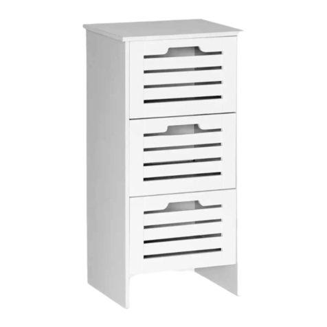Alice's Home Rivage IBRDRAWER3 User manual