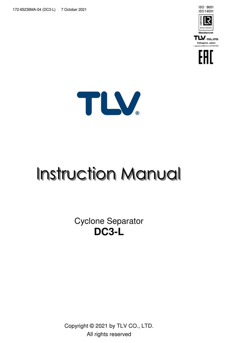 TLV DC3-L instruction manual TLV DC3-L instruction manual