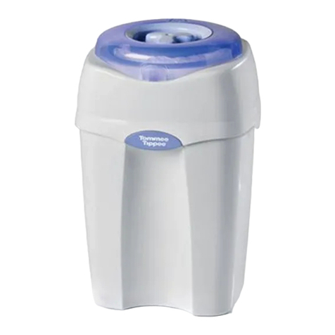 Tommee Tippee Sangenic Parts list manual