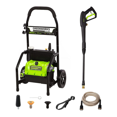 GreenWorks ELITE EPW1800 User manual GreenWorks ELITE EPW1800 User manual