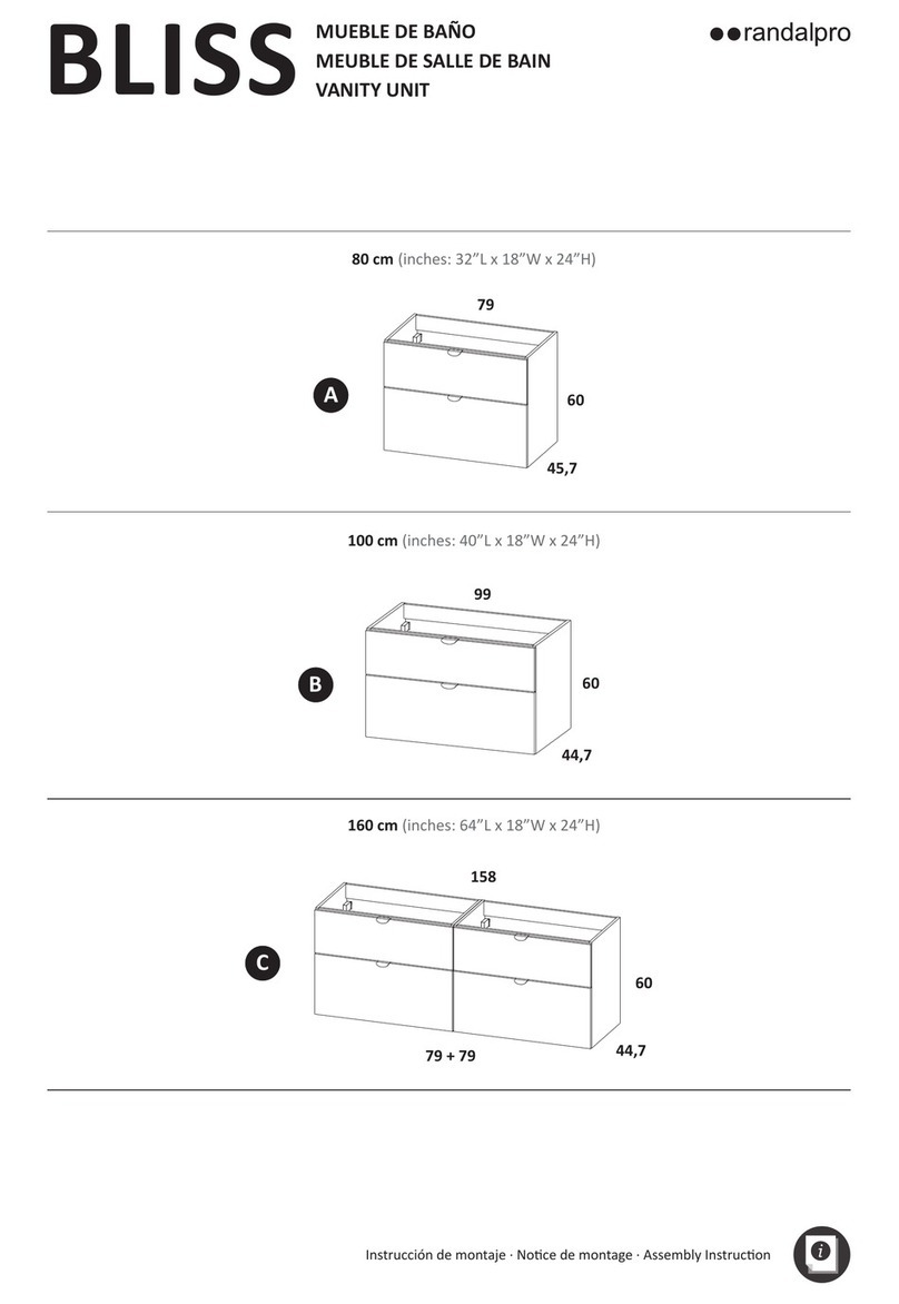 randalpro BLISS Assembly instruction randalpro BLISS Assembly instruction