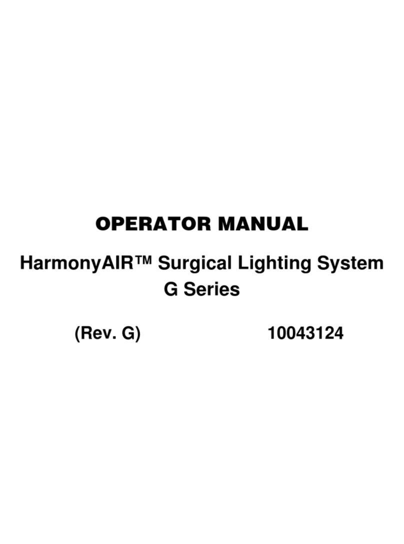 Steris HarmonyAIR G Series Operator's manual