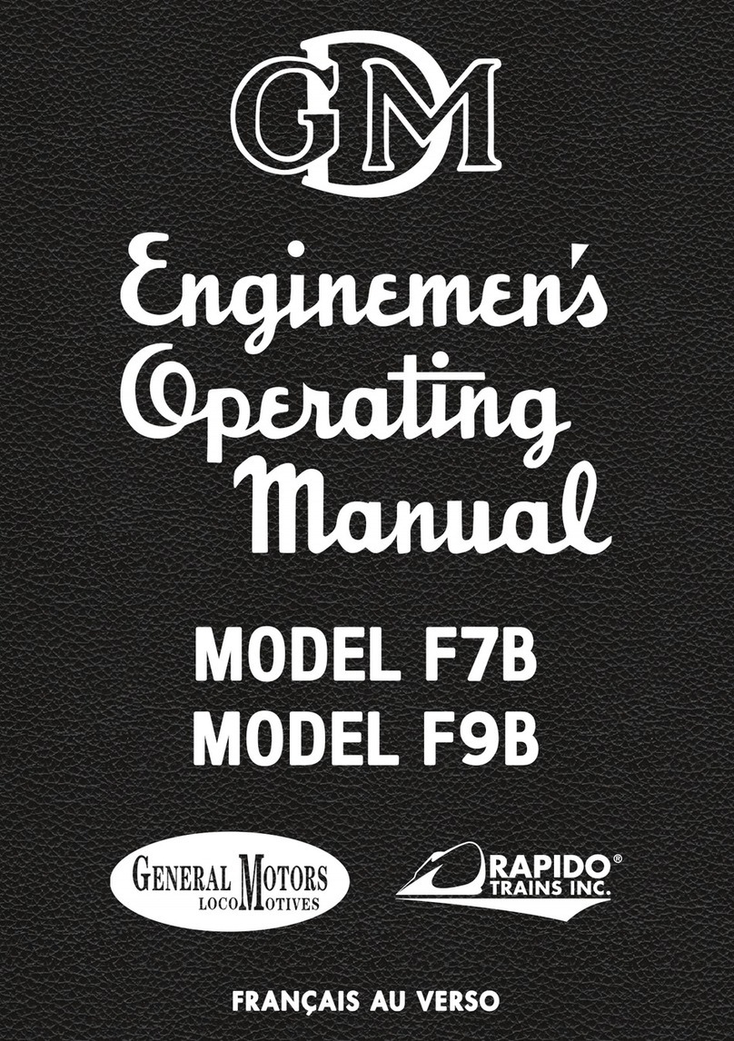 GMC Rapido F9B operating manual