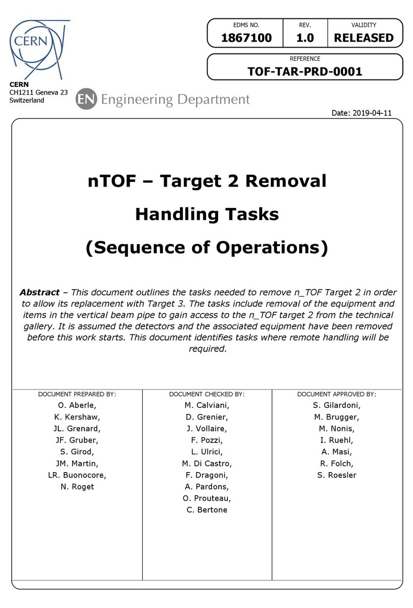 CERN ATOMTEX BDKG-24 User manual