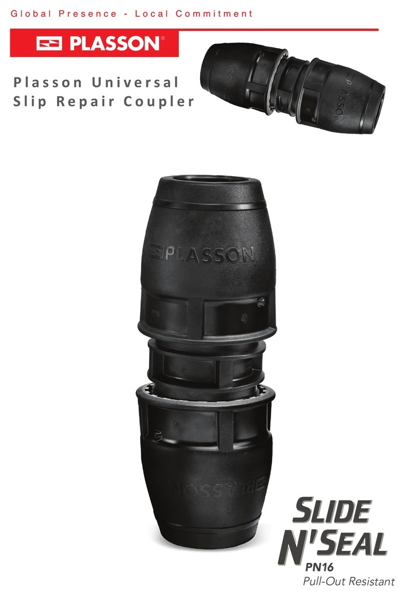 Plasson PN16 quick start guide
