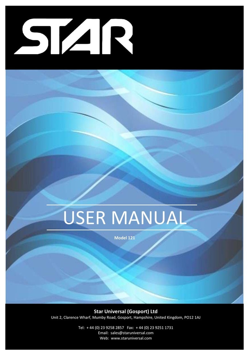 Star 121 user manual
