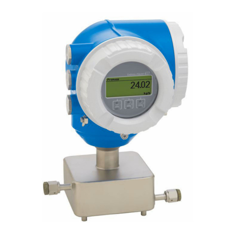Endress+Hauser Proline Cubemass C 300 User manual