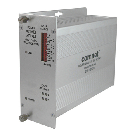 Comnet FDX4DS1 Series User manual
