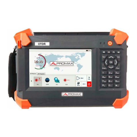 Promax OTDR Series User manual