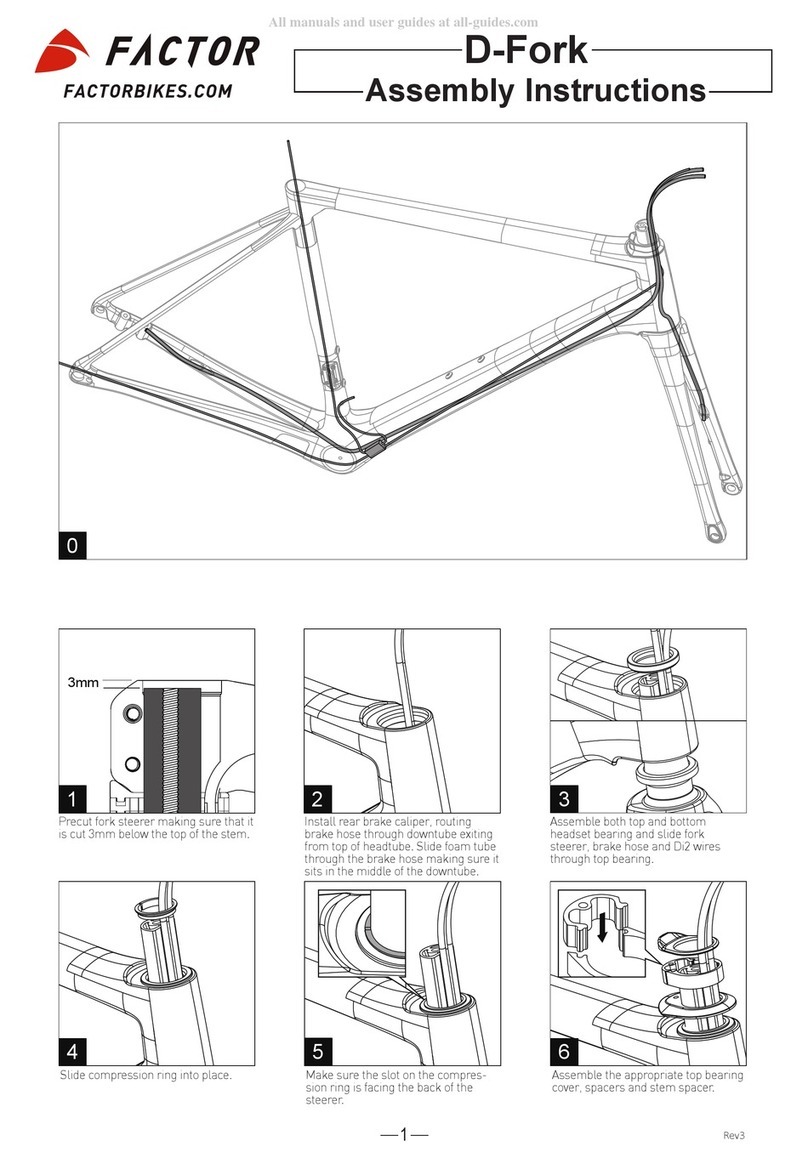 Factor D-Fork Assembly instructions