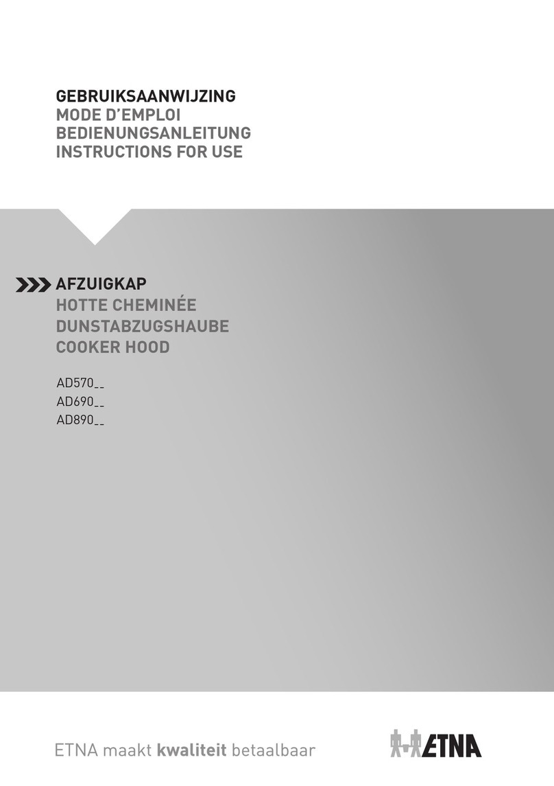 ETNA AD690 Series Instructions for use