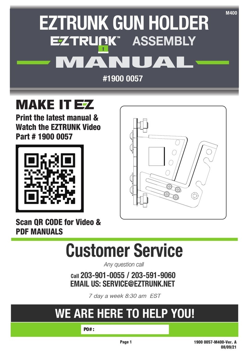 EZTRUNK 1900 0057 Assembly manual