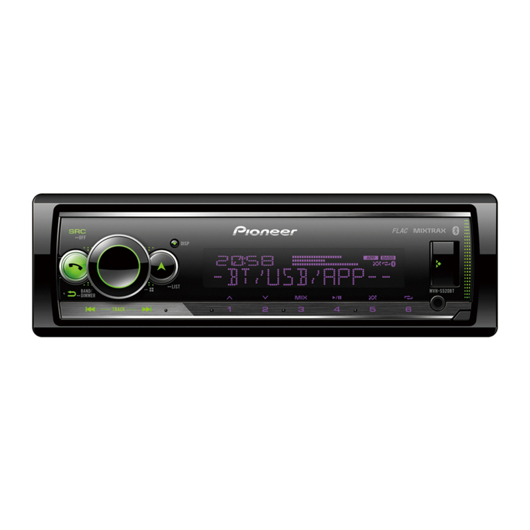 Pioneer MVH-S520BT User manual