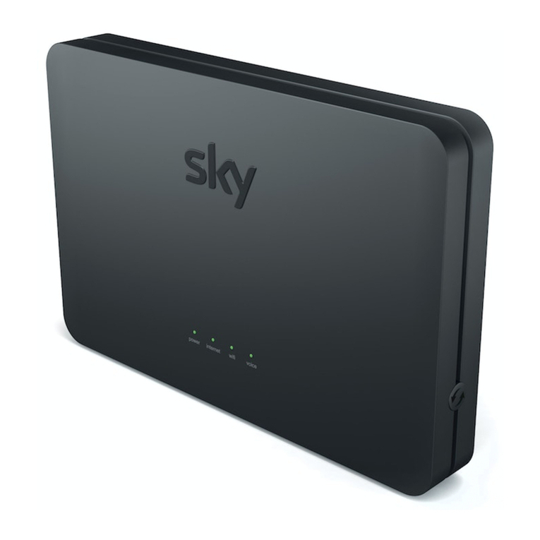 Sky Broadband Hub user manual