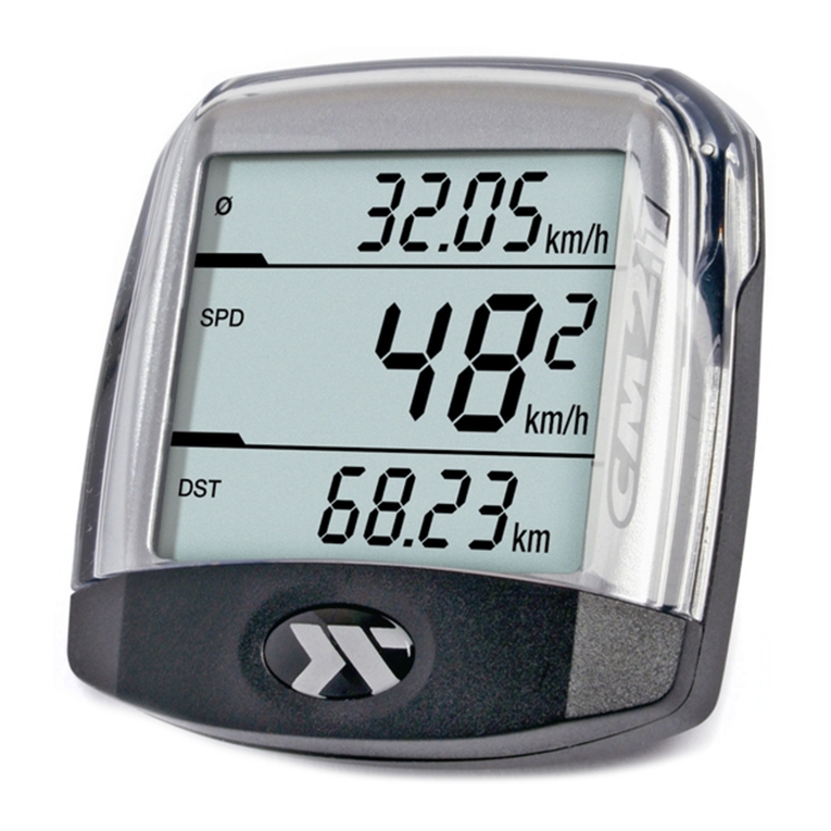 CICLOSPORT CICLOMASTER CM 2.1 user manual