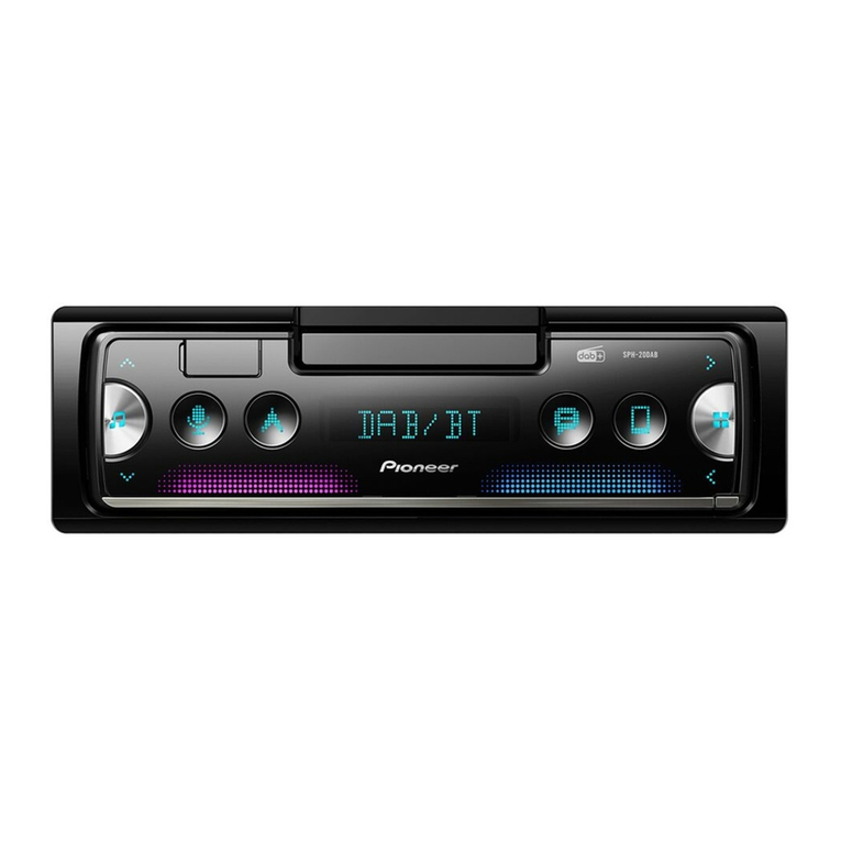 Pioneer SPH-20DAB User manual