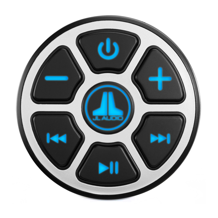 JL Audio MBT-CRX v2 User manual