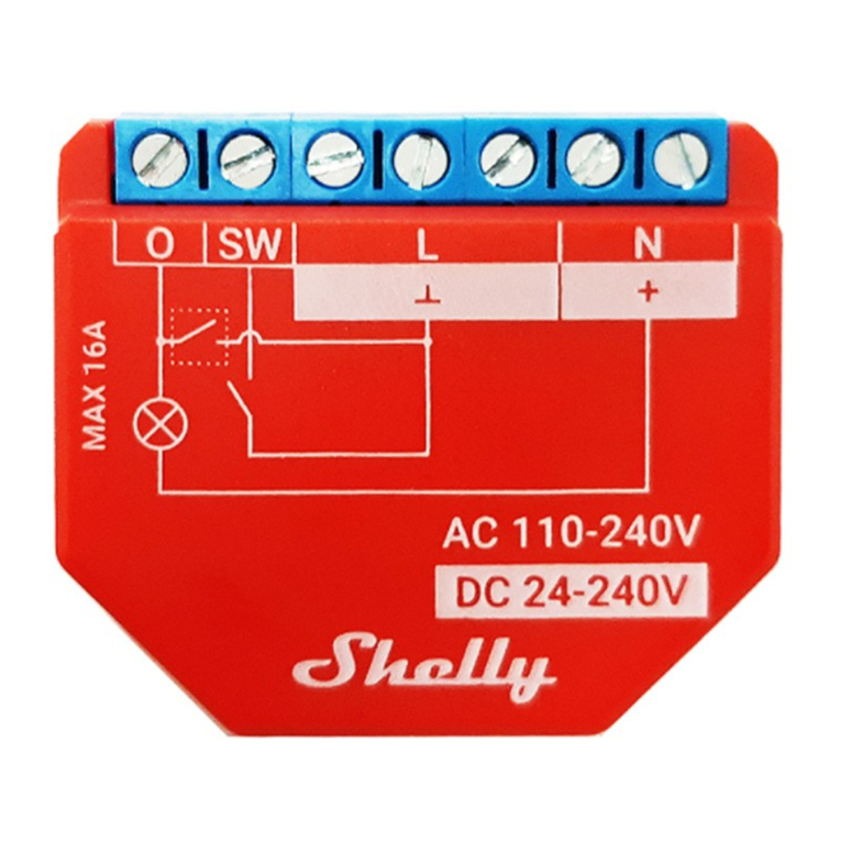 Shelly Plus 1PM user manual