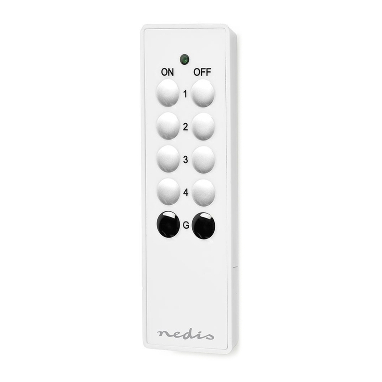 nedis RFRC410WT quick start guide
