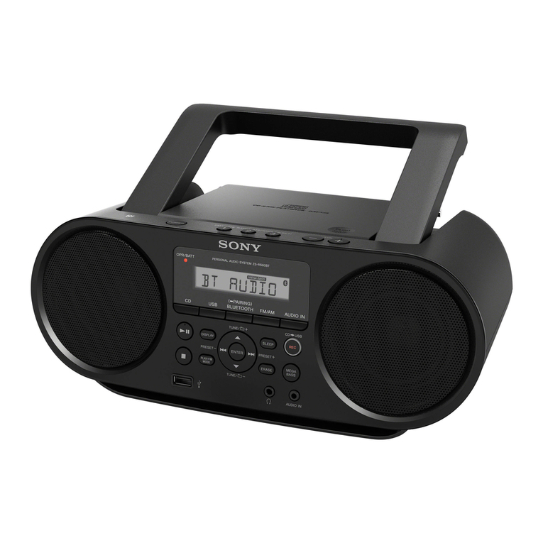 Sony ZS-RS60BT user manual