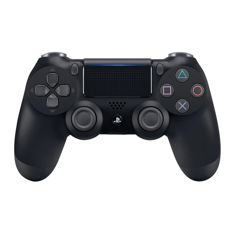 Sony PS4 DUALSHOCK 4 User manual