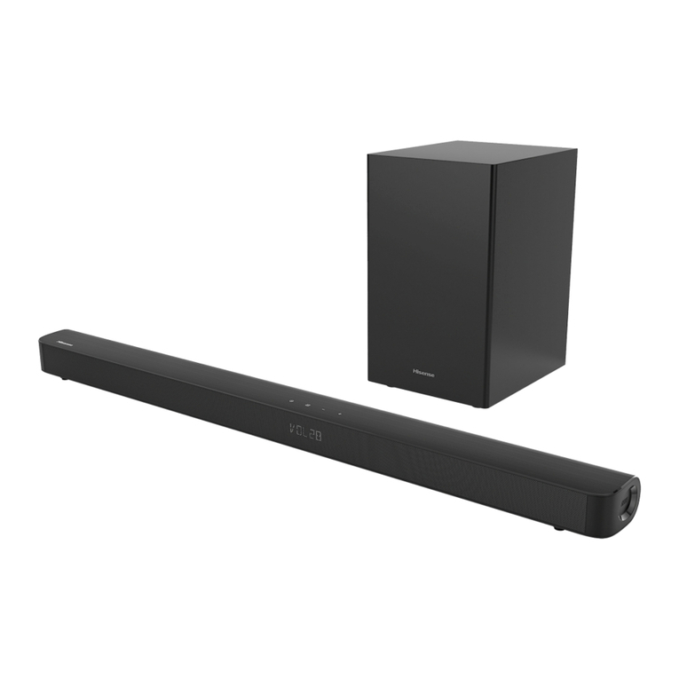 Hisense HS212F quick start guide