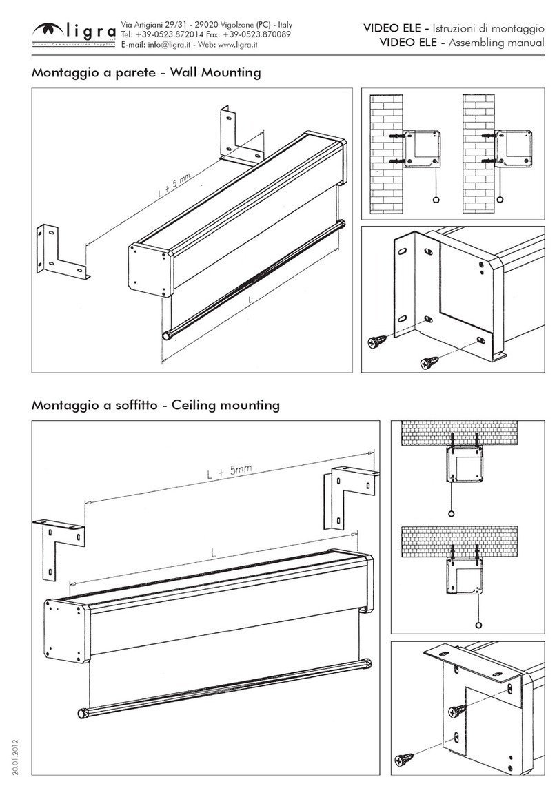 ligra VIDEO ELE Assembling manual