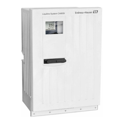 Endress+Hauser Liquiline CA80SI User manual