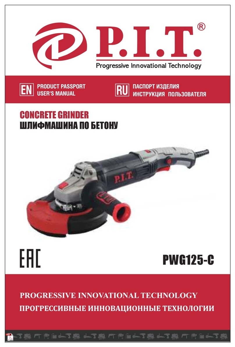 P.I.T. PWG125-C User manual