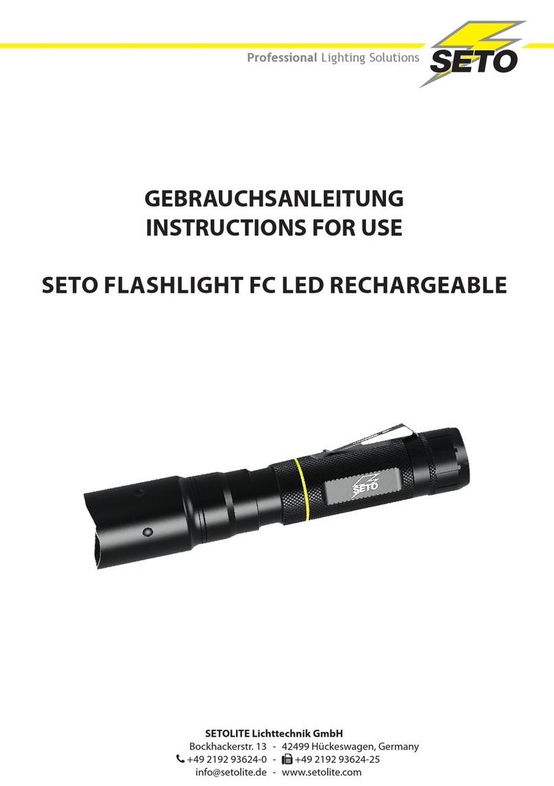 Seto 78 0G620C Series User manual