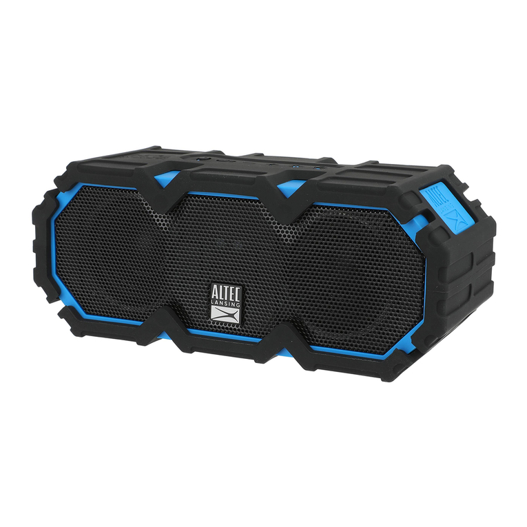 Altec Lansing Life Jacket 2 User manual Altec Lansing Life Jacket 2 User manual