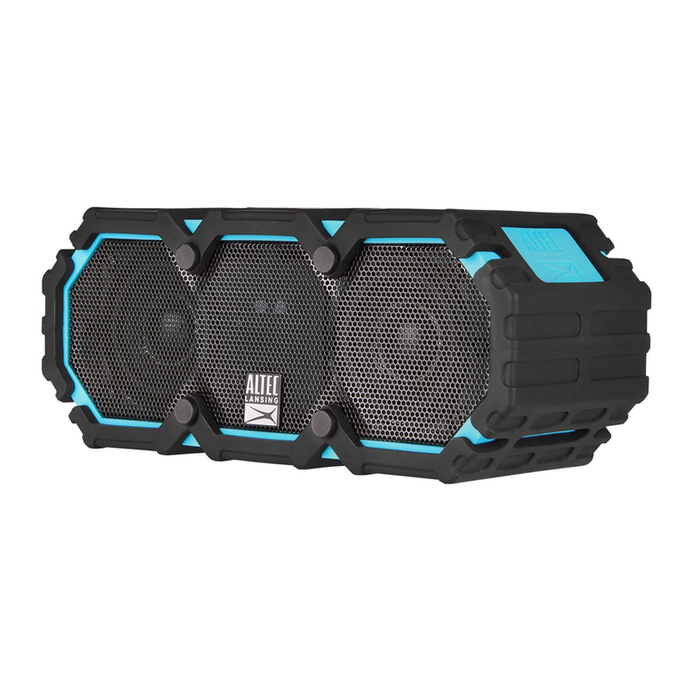 Altec Lansing MINI LIFEJACKET 2 quick start guide