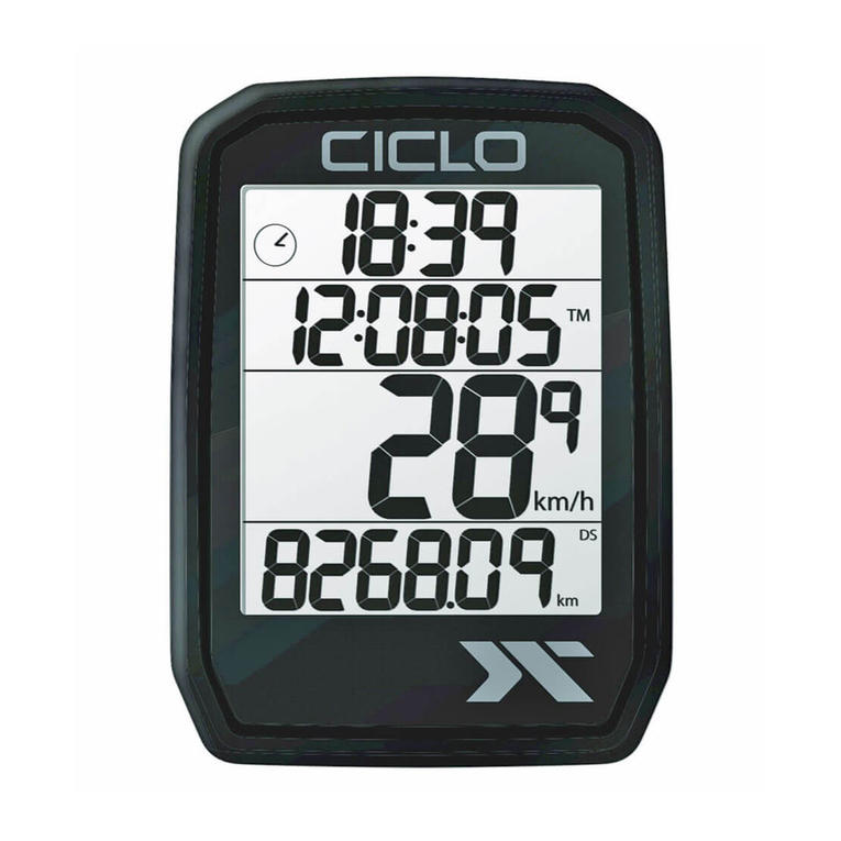 Ciclo PROTOS 205 user manual