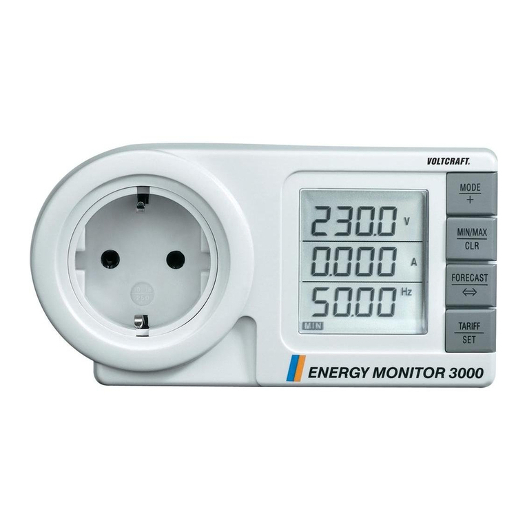 VOLTCRAFT ENERGY MONITOR 3000 user manual