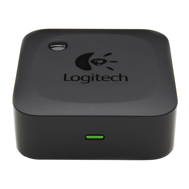 Logitech Wireless Speaker Adapter quick start guide Logitech Wireless Speaker Adapter quick start guide