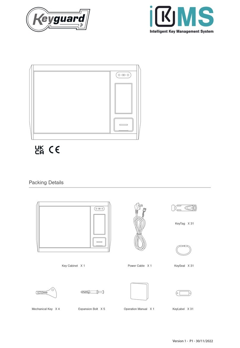 BURTON SECURITY Keyguard IKMS instructions