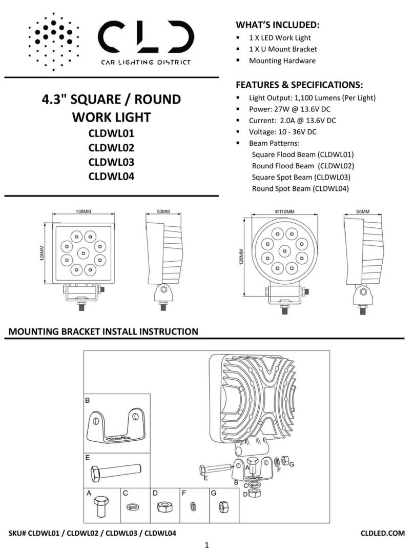 CLD CLDWL01 User manual