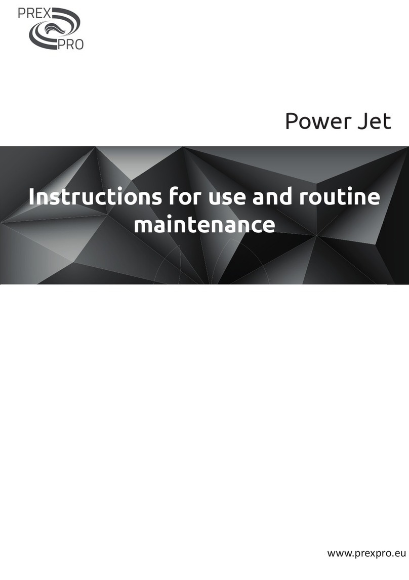PREX PRO Power Jet Instructions for use PREX PRO Power Jet Instructions for use