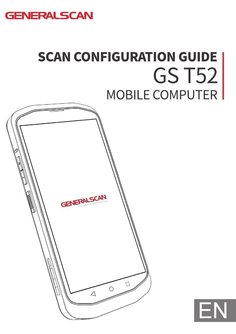 Generalscan GS T52 Configuration guide