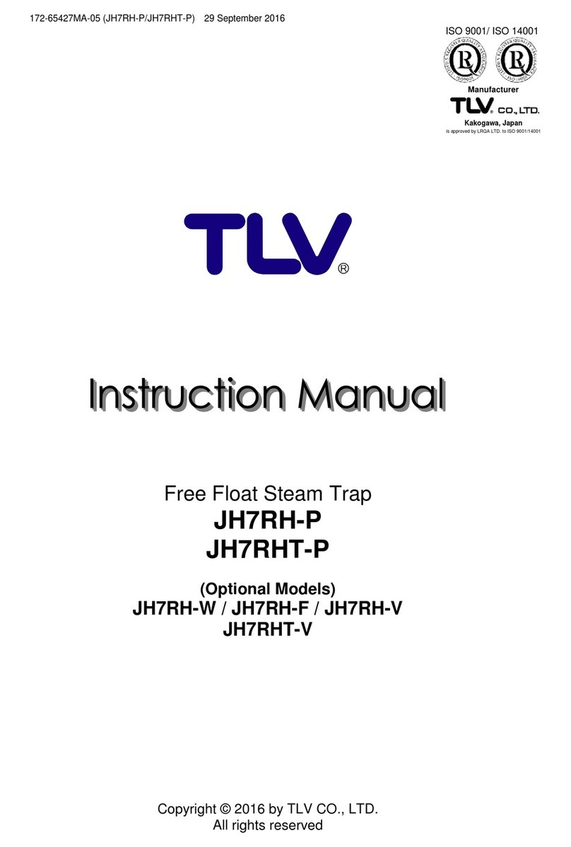 TLV JH7RH-P instruction manual TLV JH7RH-P instruction manual
