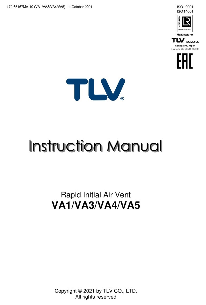 TLV VA1 instruction manual