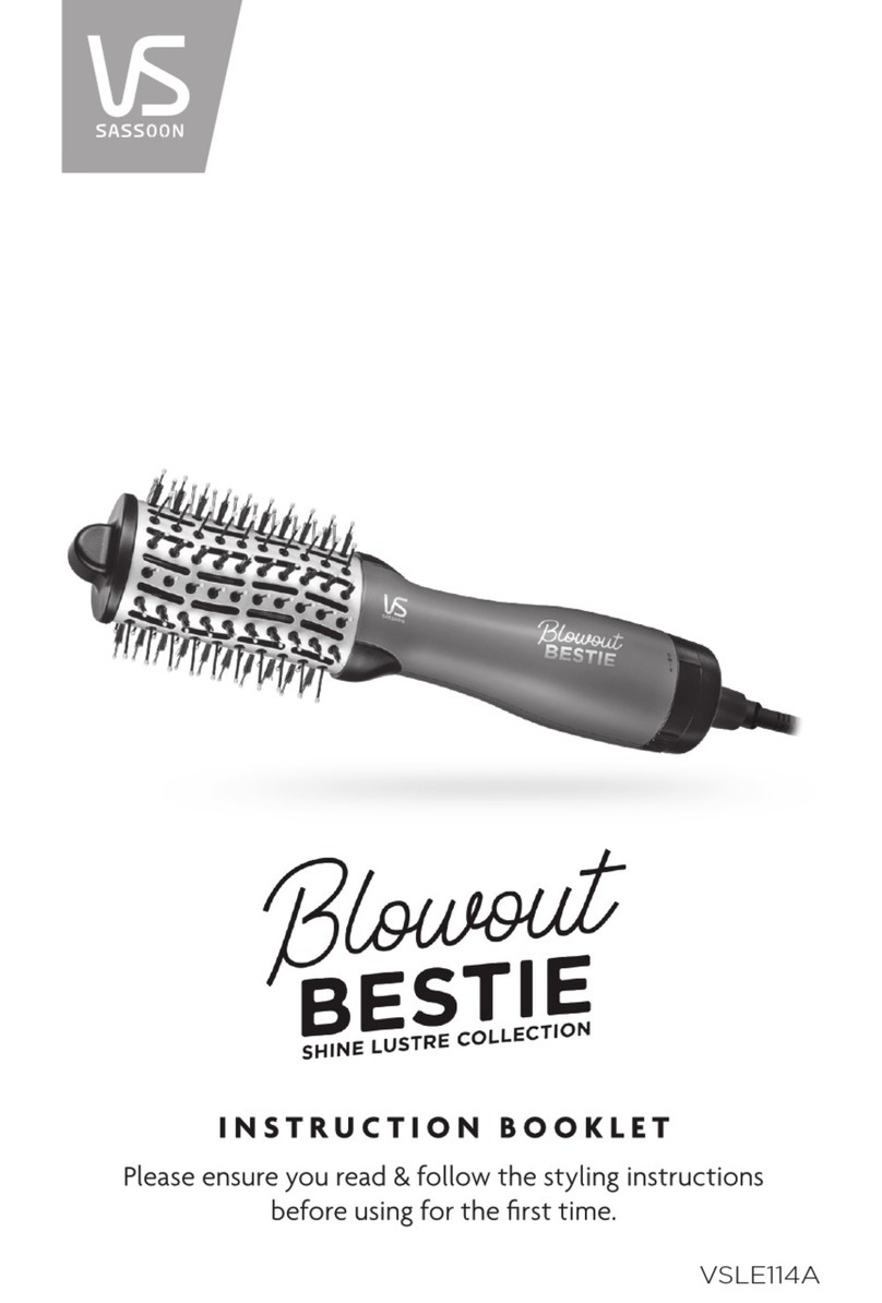 VS Sassoon BLOWOUT BESTIE User manual