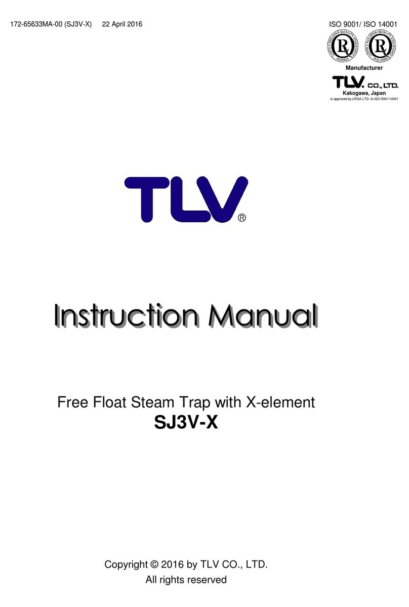 TLV SJ3V-X User manual